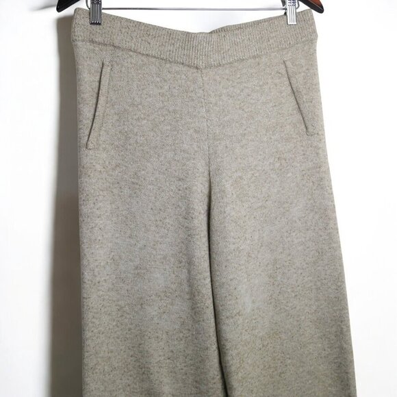 Heartloom Wide Leg Knit Pants High Rise Lounge Wear Stretch Jogger Size Medium - Picture 3 of 7